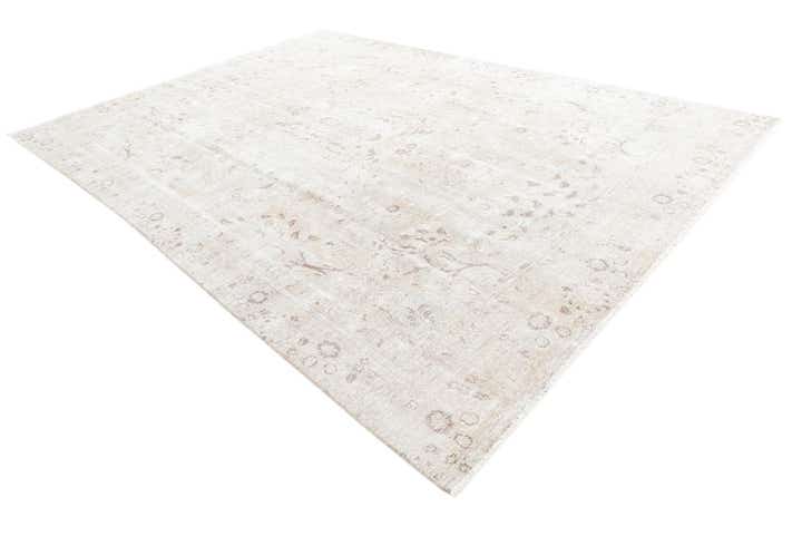 8' 7 x 12' 3 Hand Knotted Ultra Vintage Persian Wool Rug