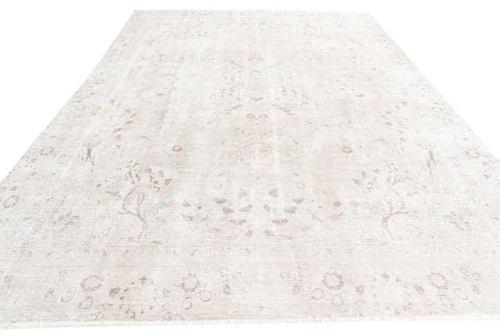 8' 7 x 12' 3 Hand Knotted Ultra Vintage Persian Wool Rug