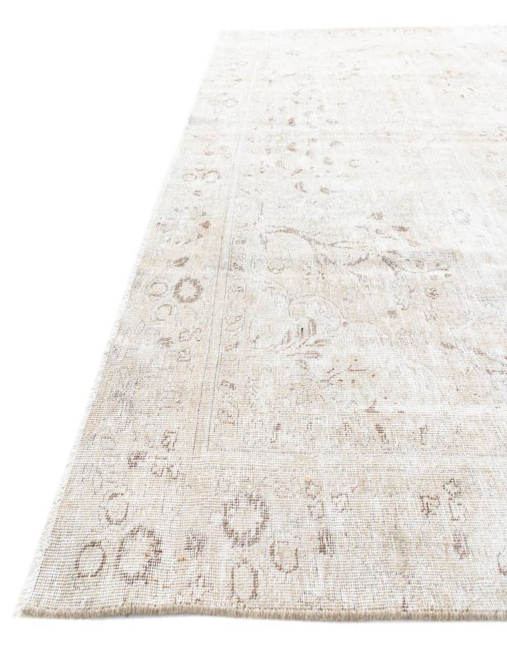 Detail image of 8' 7 x 12' 3  Hand Knotted Ultra Vintage Persian Wool Rug