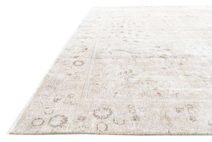 8' 7 x 12' 3 Hand Knotted Ultra Vintage Persian Wool Rug