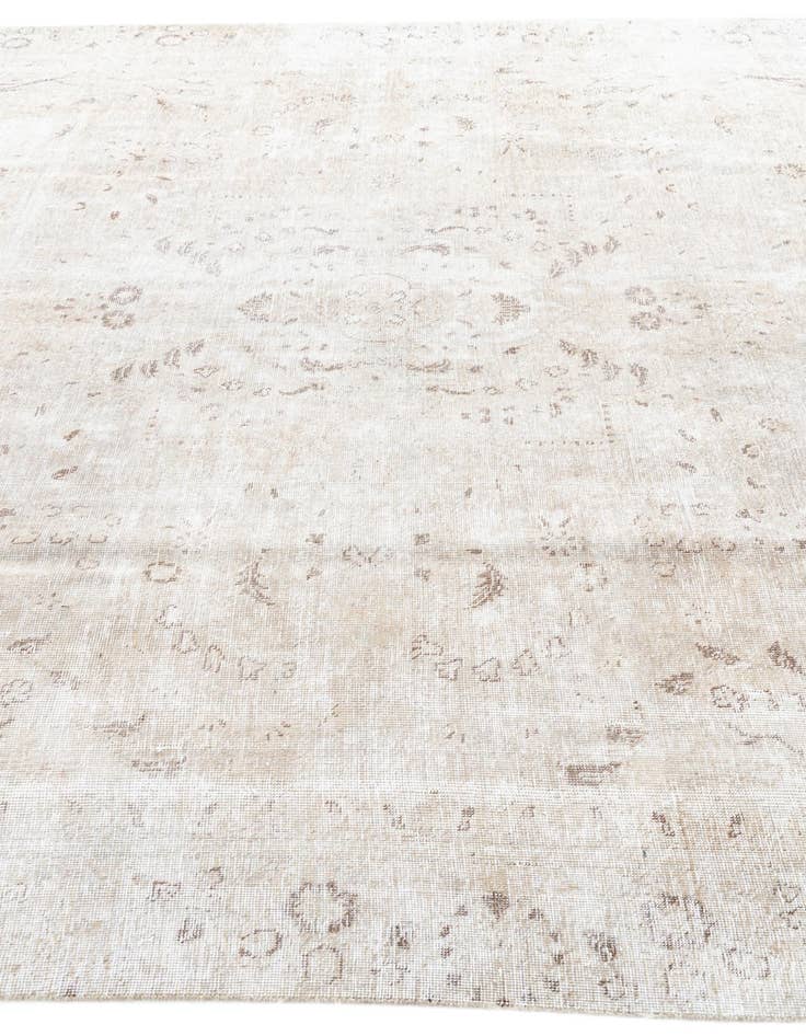 Detail image of 8' 7 x 12' 3  Hand Knotted Ultra Vintage Persian Wool Rug