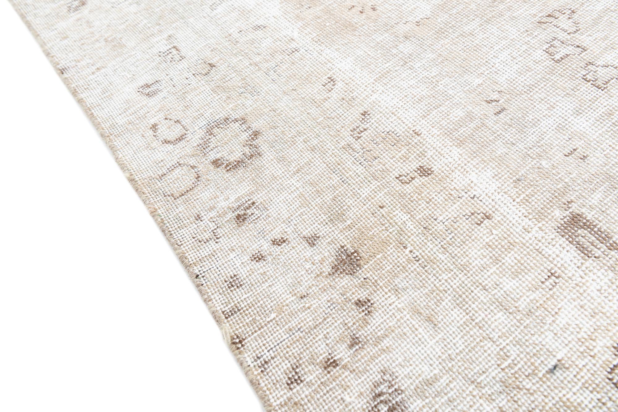 8' 7 x 12' 3 Hand Knotted Ultra Vintage Persian Wool Rug
