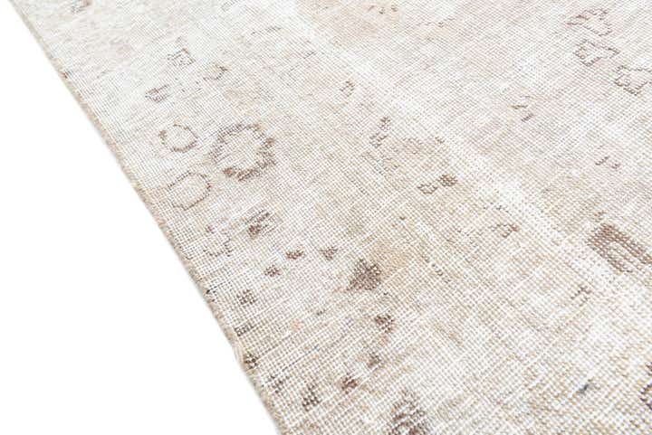 8' 7 x 12' 3 Hand Knotted Ultra Vintage Persian Wool Rug