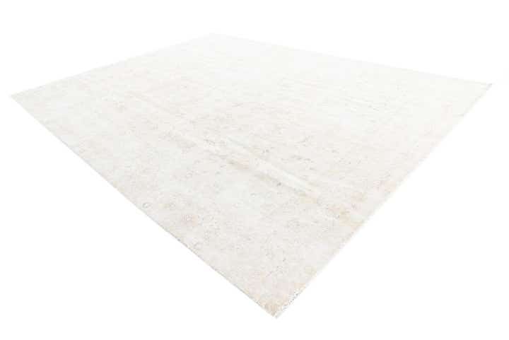 9' 4 x 12' 5 Hand Knotted Ultra Vintage Persian Wool Rug