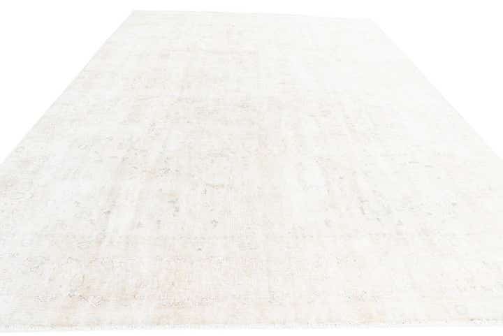 9' 4 x 12' 5 Hand Knotted Ultra Vintage Persian Wool Rug