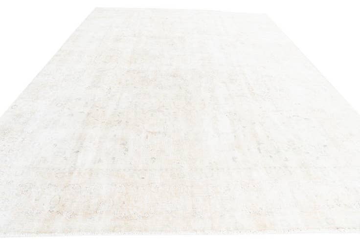 Detail image of 9' 4 x 12' 5 Hand Knotted Ultra Vintage Persian Wool Rug