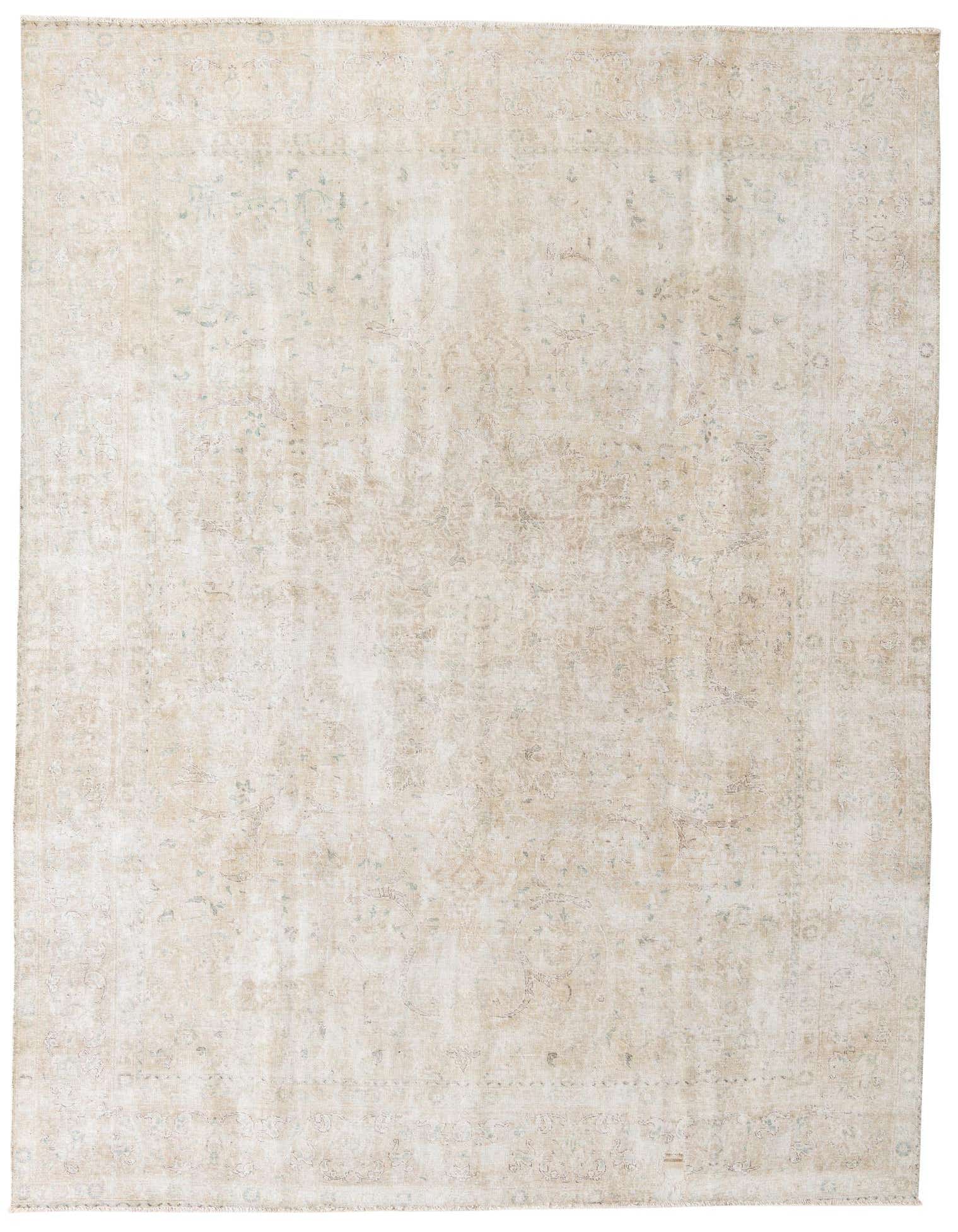 Primary image 9' 4 x 12' 5  Hand Knotted Ultra Vintage Persian Wool Rug