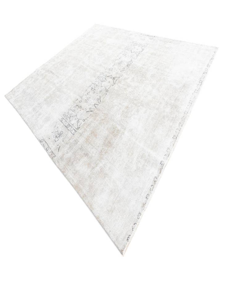 Detail image of 9' 5 x 12'  Hand Knotted Ultra Vintage Persian Wool Rug