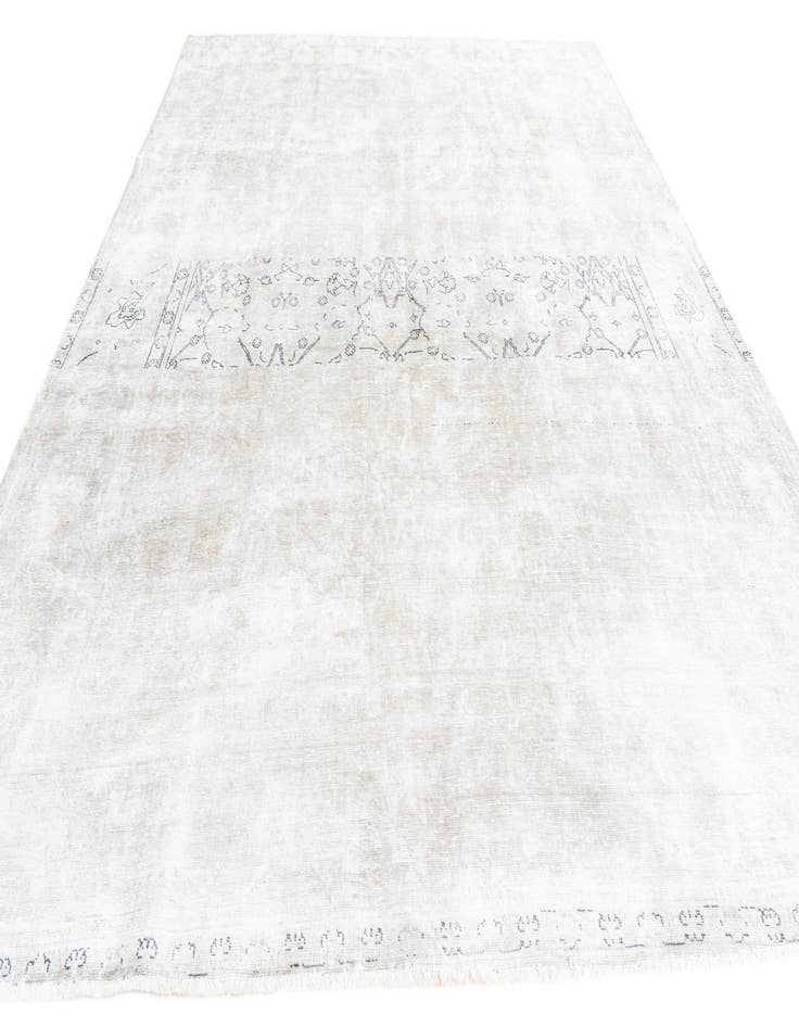 Detail image of 9' 5 x 12'  Hand Knotted Ultra Vintage Persian Wool Rug