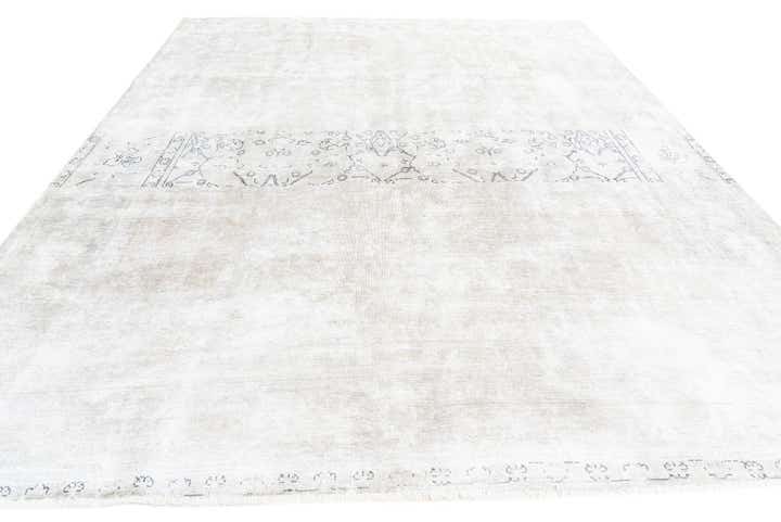 9' 5 x 12' Hand Knotted Ultra Vintage Persian Wool Rug