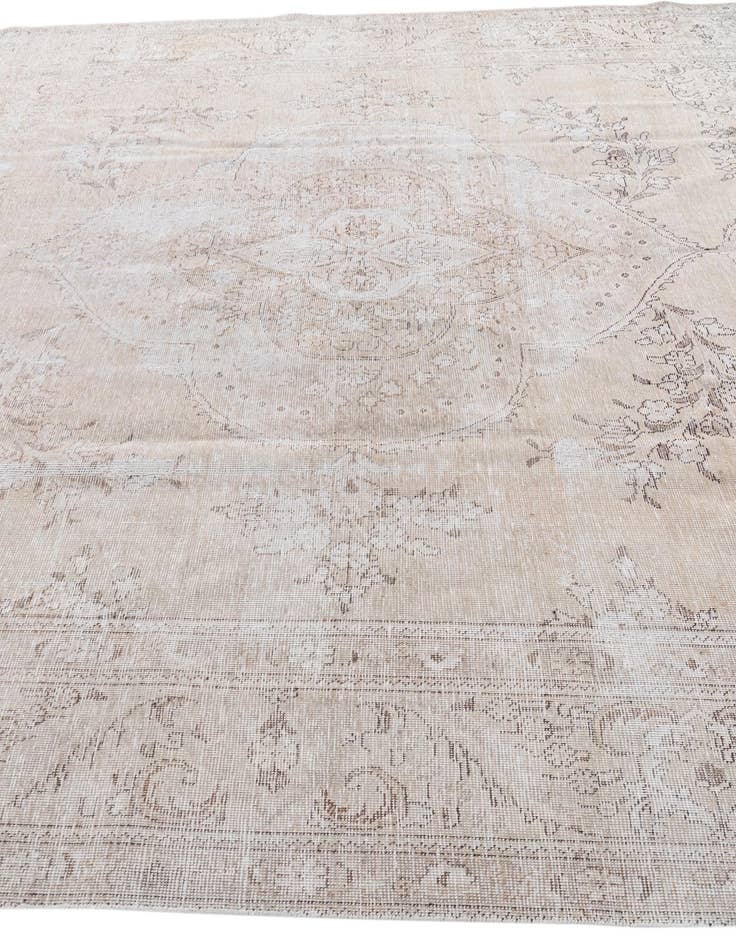 Detail image of 9' 6 x 12' 8  Hand Knotted Ultra Vintage Persian Wool Rug