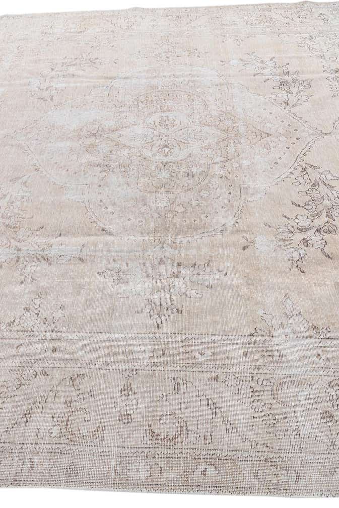 9' 6 x 12' 8 Hand Knotted Ultra Vintage Persian Wool Rug