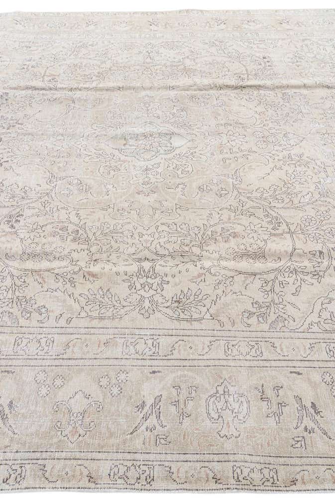 9' 7 x 12' 9 Hand Knotted Ultra Vintage Persian Wool Rug