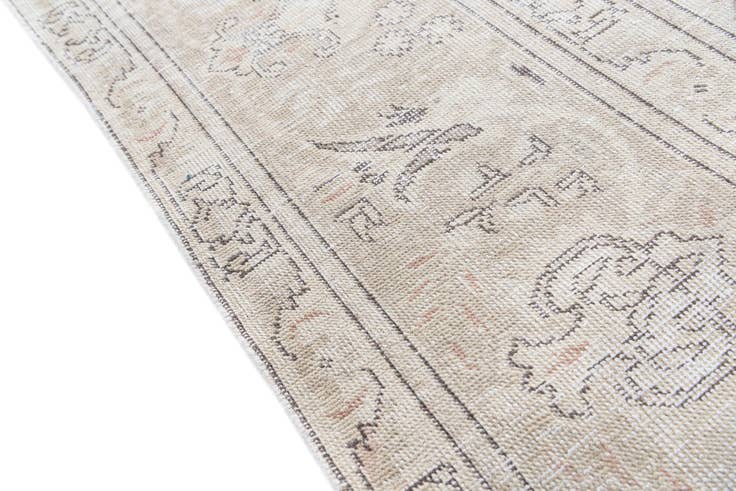 Detail image of 9' 7 x 12' 9 Hand Knotted Ultra Vintage Persian Wool Rug