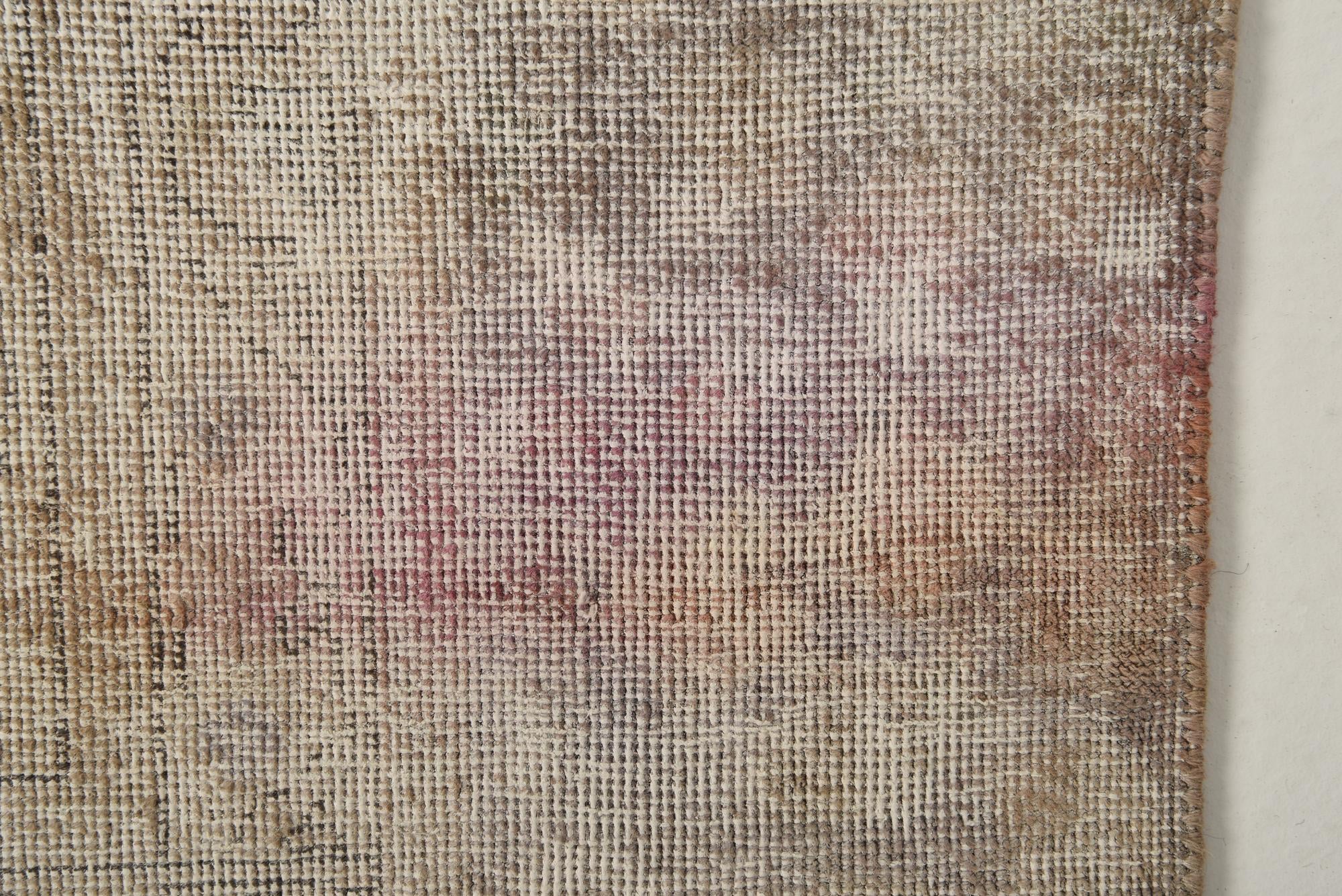 9' x 11' 10 Hand Knotted Ultra Vintage Persian Wool Rug