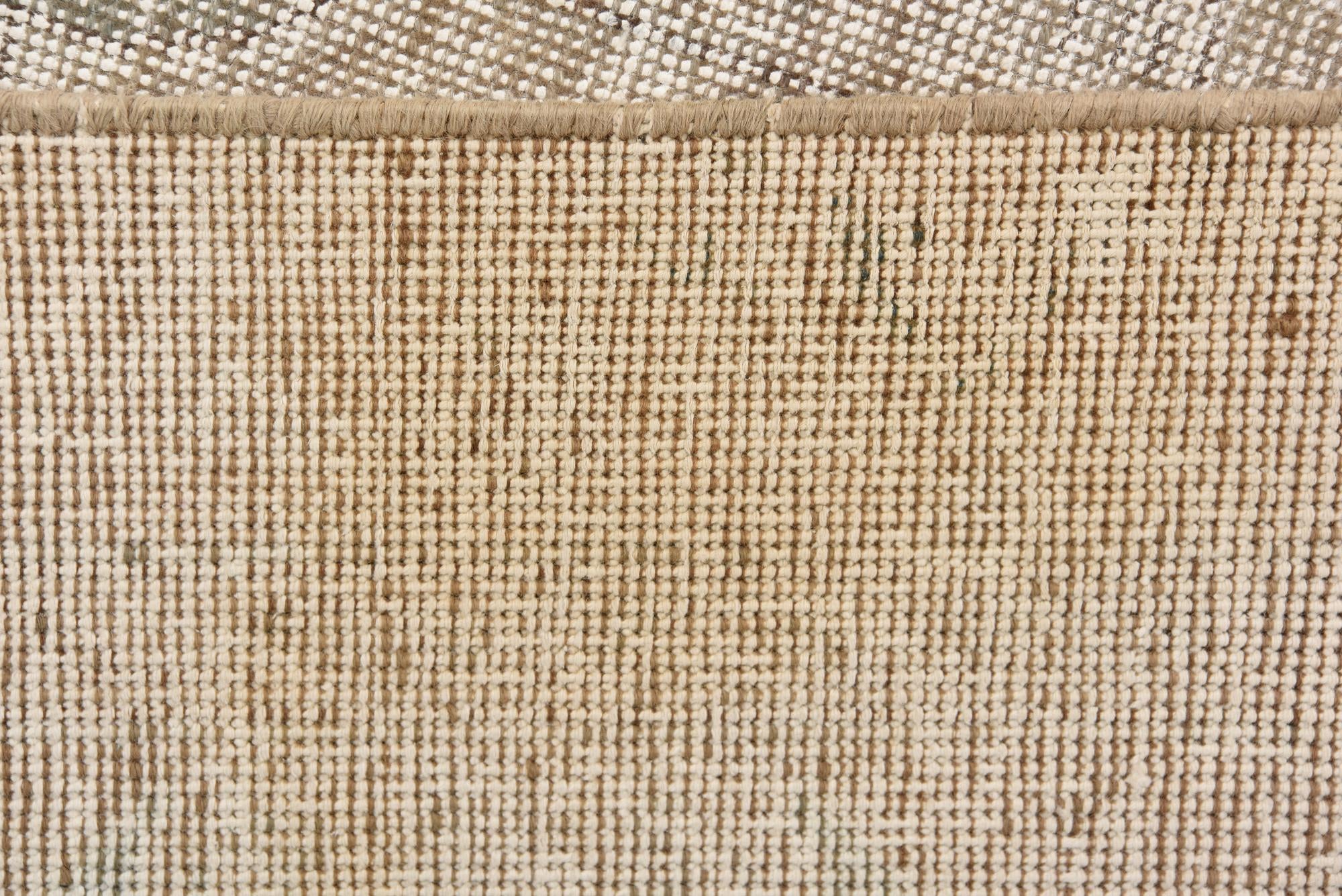 8' x 11' 1 Hand Knotted Ultra Vintage Persian Wool Rug