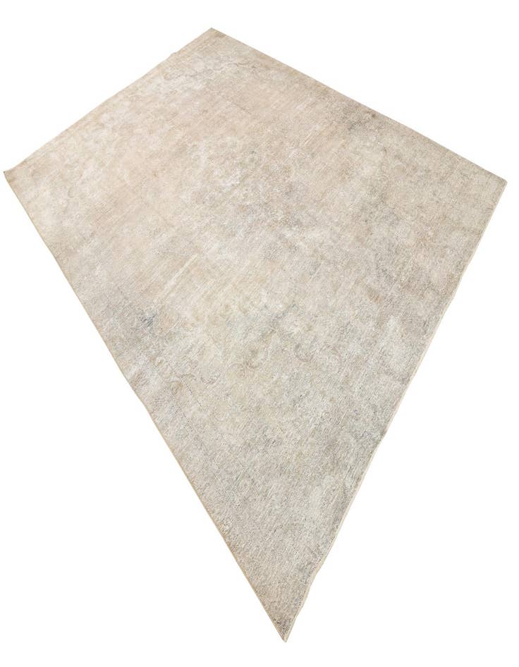 Detail image of 8' x 11' 1  Hand Knotted Ultra Vintage Persian Wool Rug