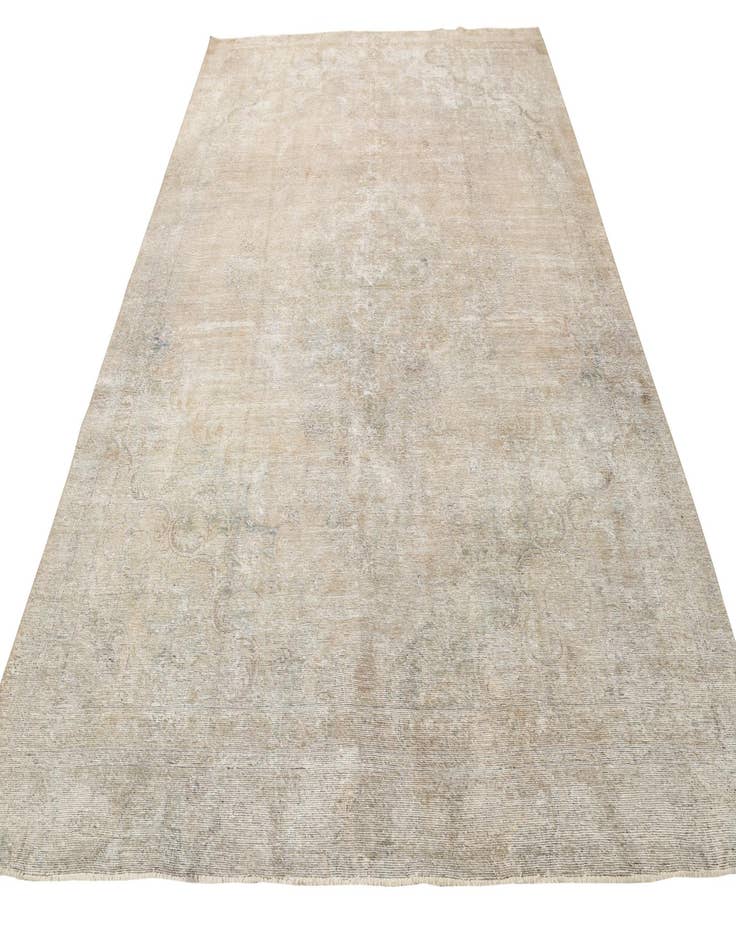 Detail image of 8' x 11' 1  Hand Knotted Ultra Vintage Persian Wool Rug