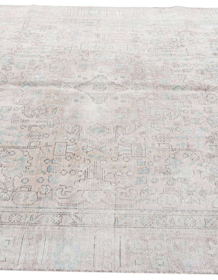 Detail image of 7' 3 x 10' 6  Hand Knotted Ultra Vintage Persian Wool Rug