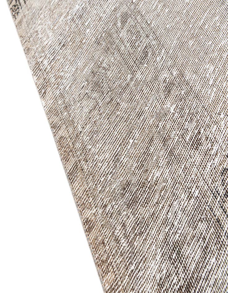 Detail image of 6' 8 x 8' 9  Hand Knotted Ultra Vintage Persian Wool Rug