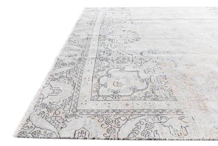 8' 7 x 11' 8 Hand Knotted Ultra Vintage Persian Wool Rug