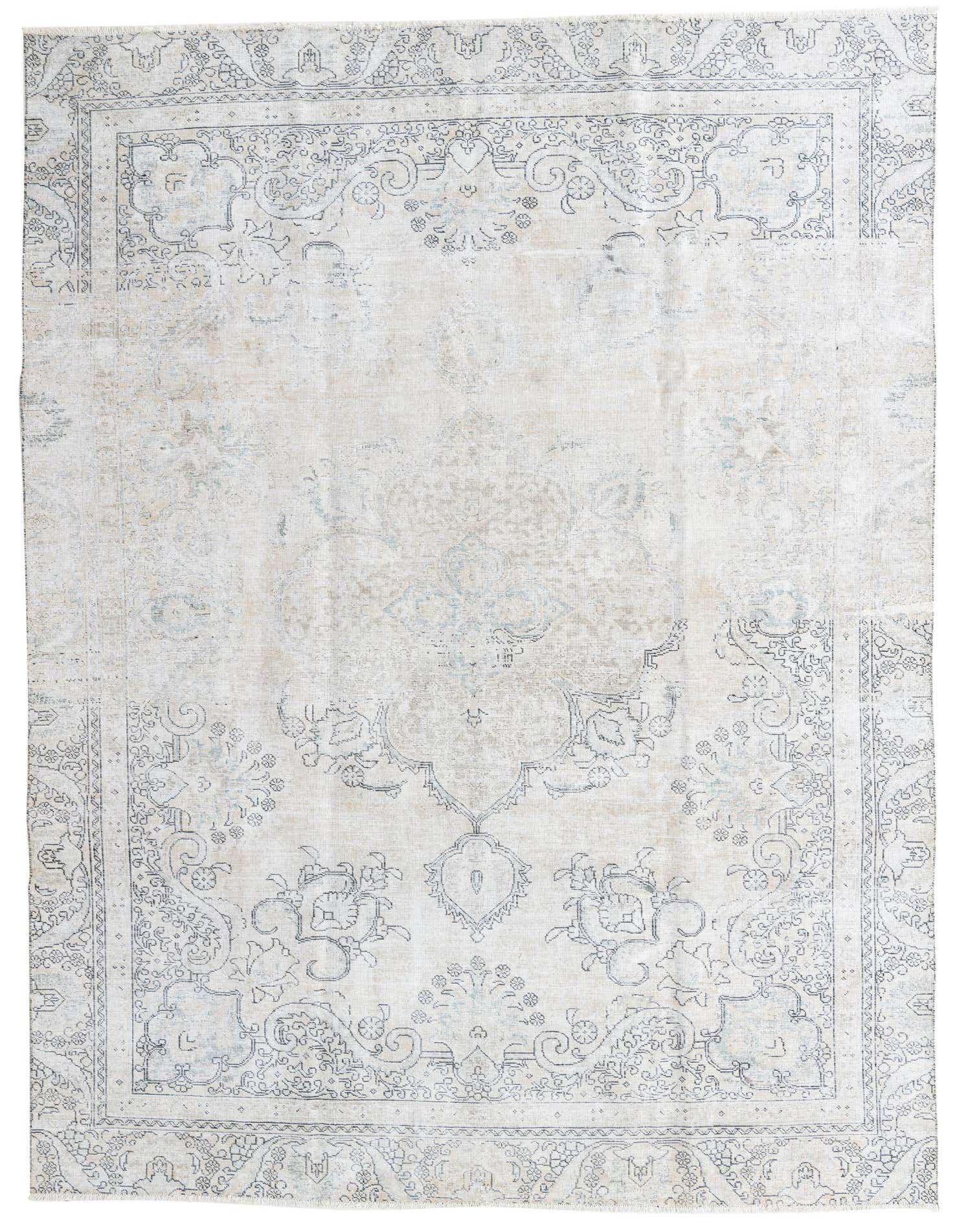 Primary image 8' 7 x 11' 8  Hand Knotted Ultra Vintage Persian Wool Rug