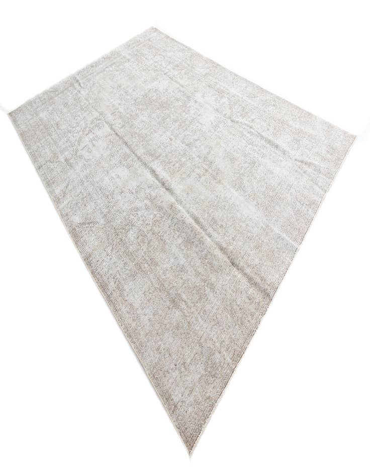 Detail image of 8' 10 x 12' 8  Hand Knotted Ultra Vintage Persian Wool Rug