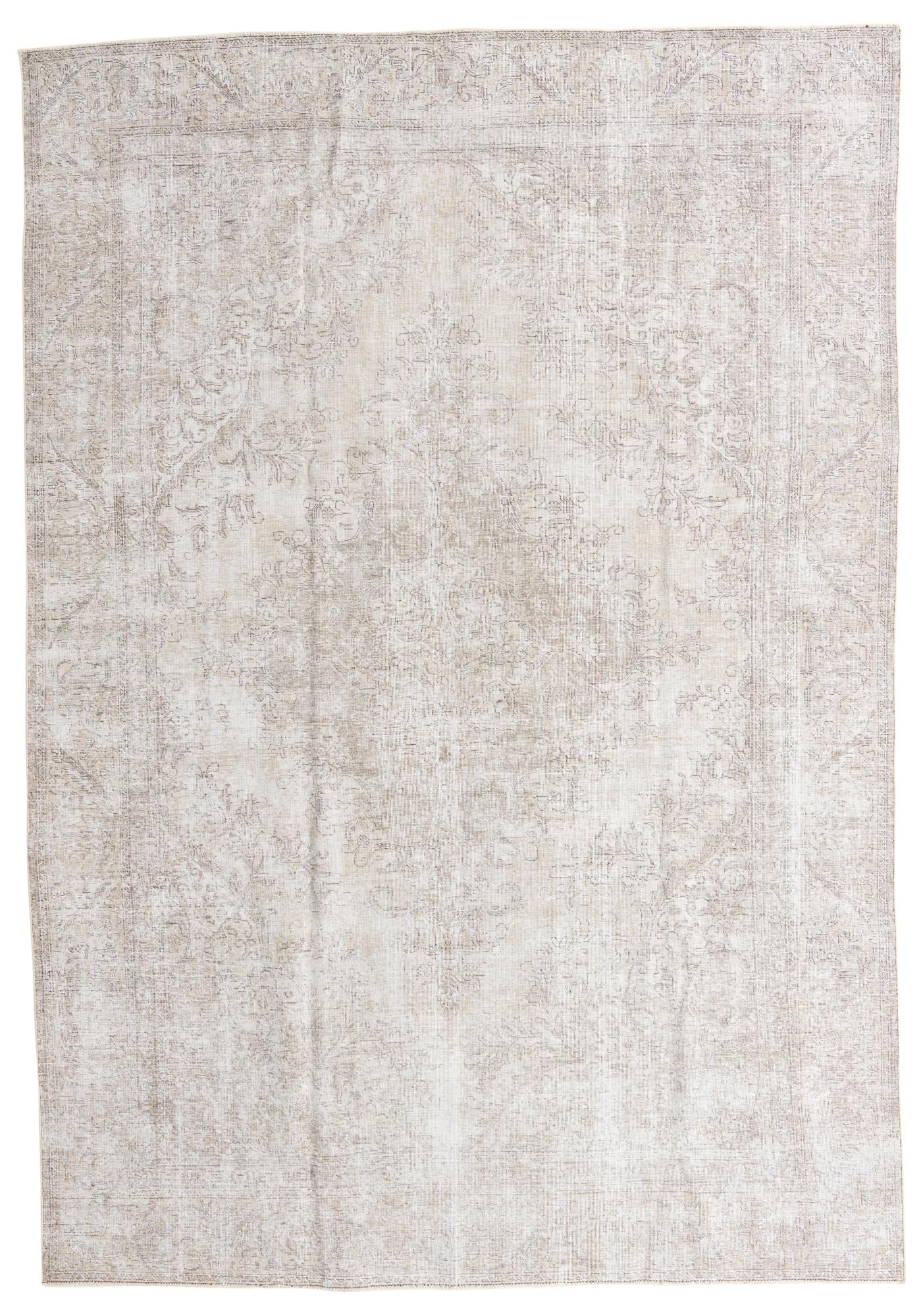 8' 10 x 12' 8 Hand Knotted Ultra Vintage Persian Wool Rug
