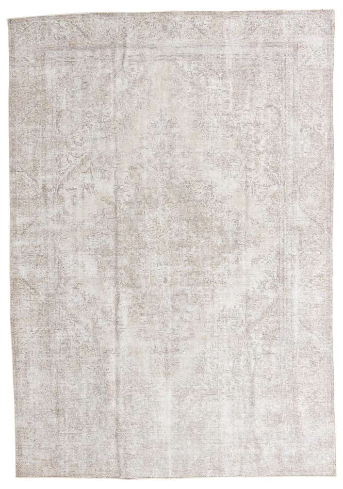 8' 10 x 12' 8 Hand Knotted Ultra Vintage Persian Wool Rug