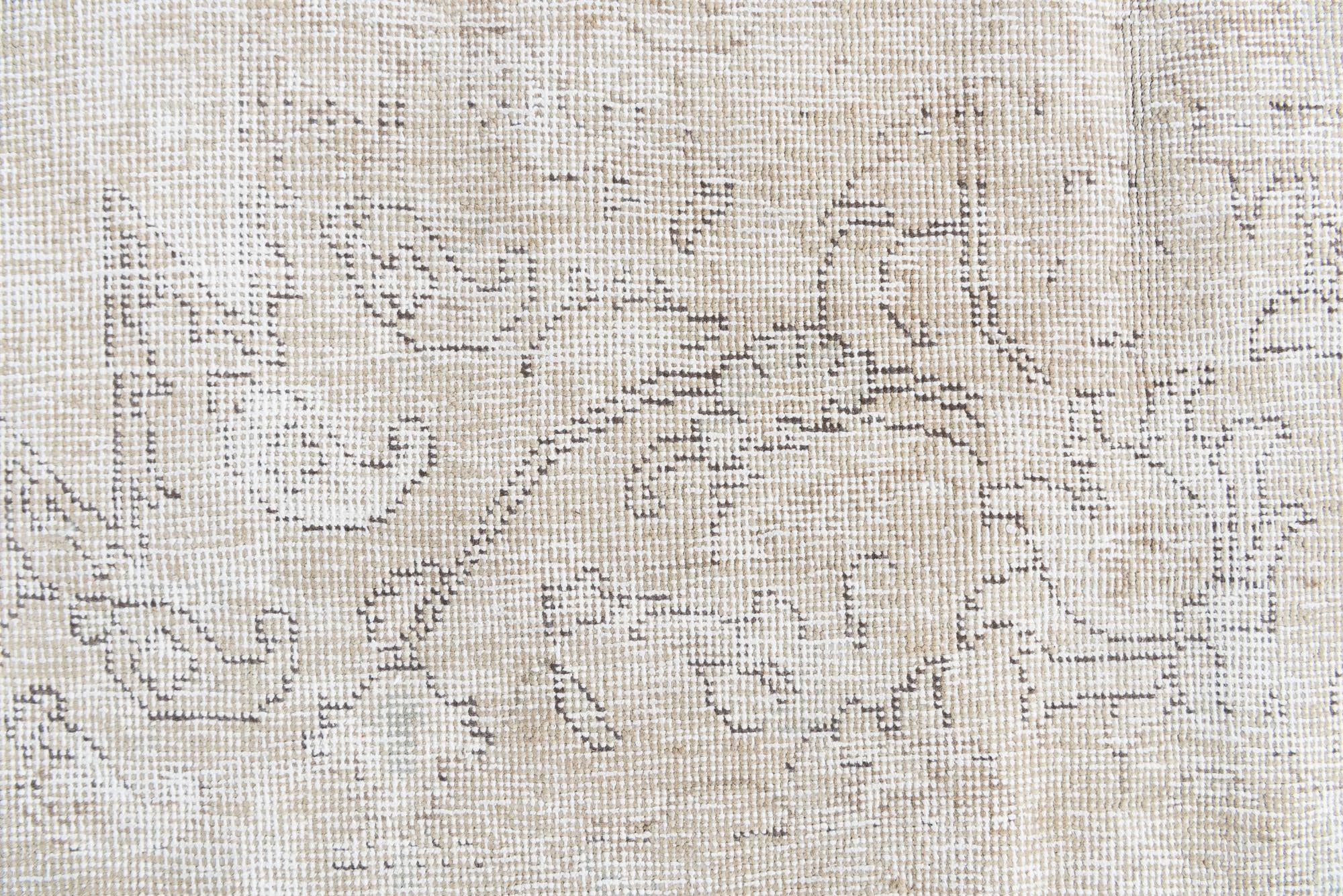 9' 4 x 12' 5 Hand Knotted Ultra Vintage Persian Wool Rug