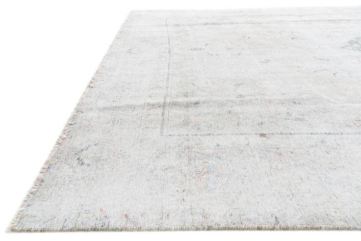 Detail image of 7' 5 x 10' 6 Hand Knotted Ultra Vintage Persian Wool Rug