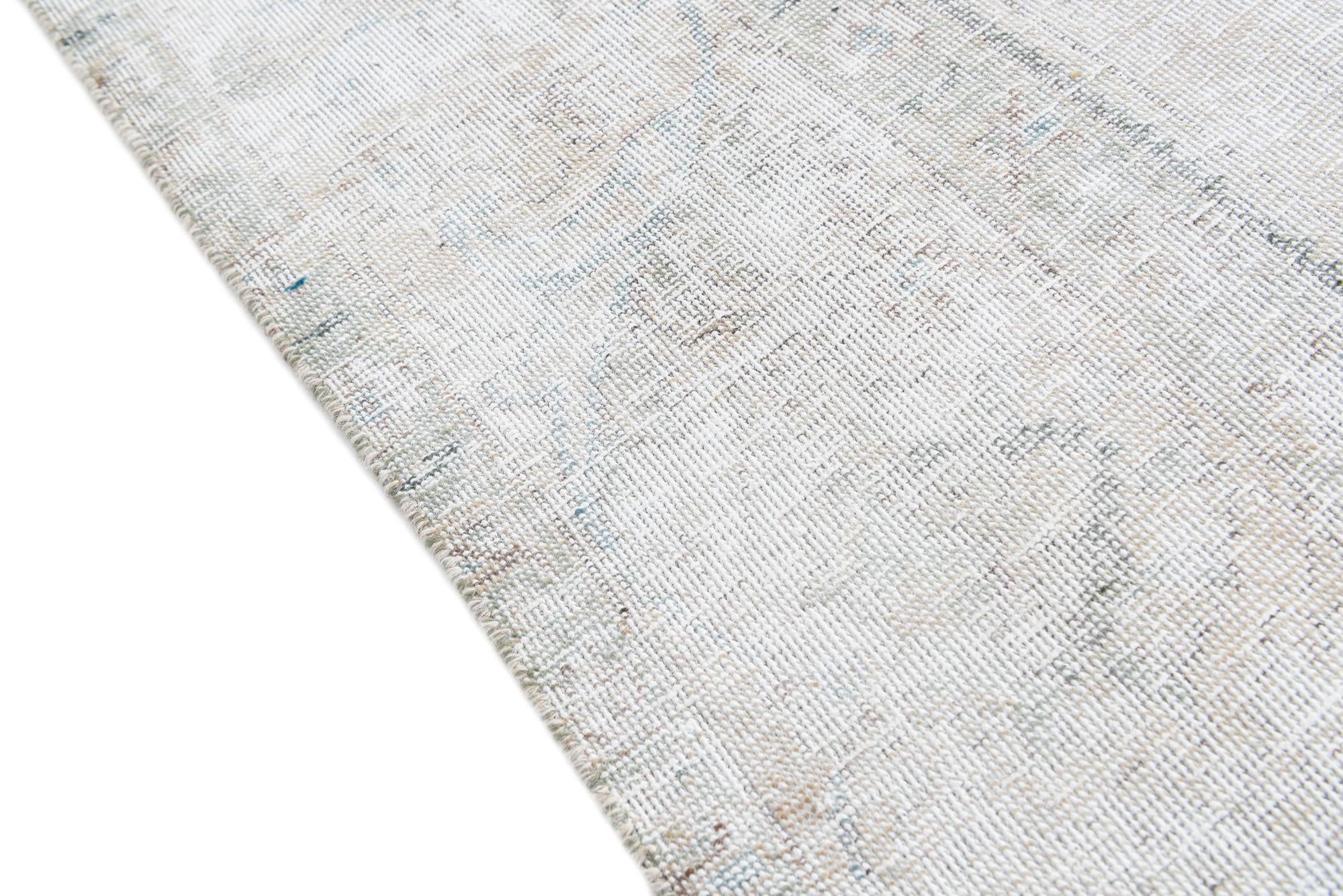 7' 5 x 10' 6 Hand Knotted Ultra Vintage Persian Wool Rug