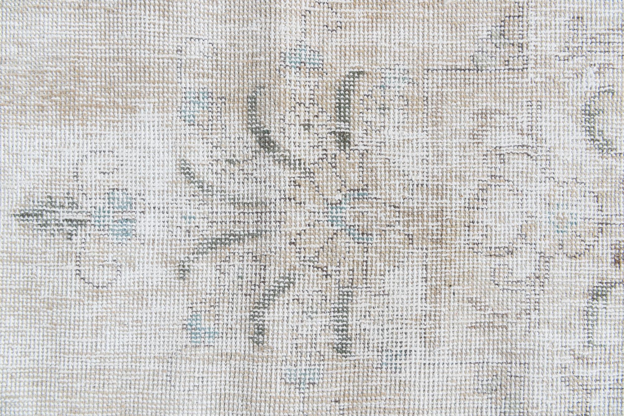 7' 5 x 10' 6 Hand Knotted Ultra Vintage Persian Wool Rug