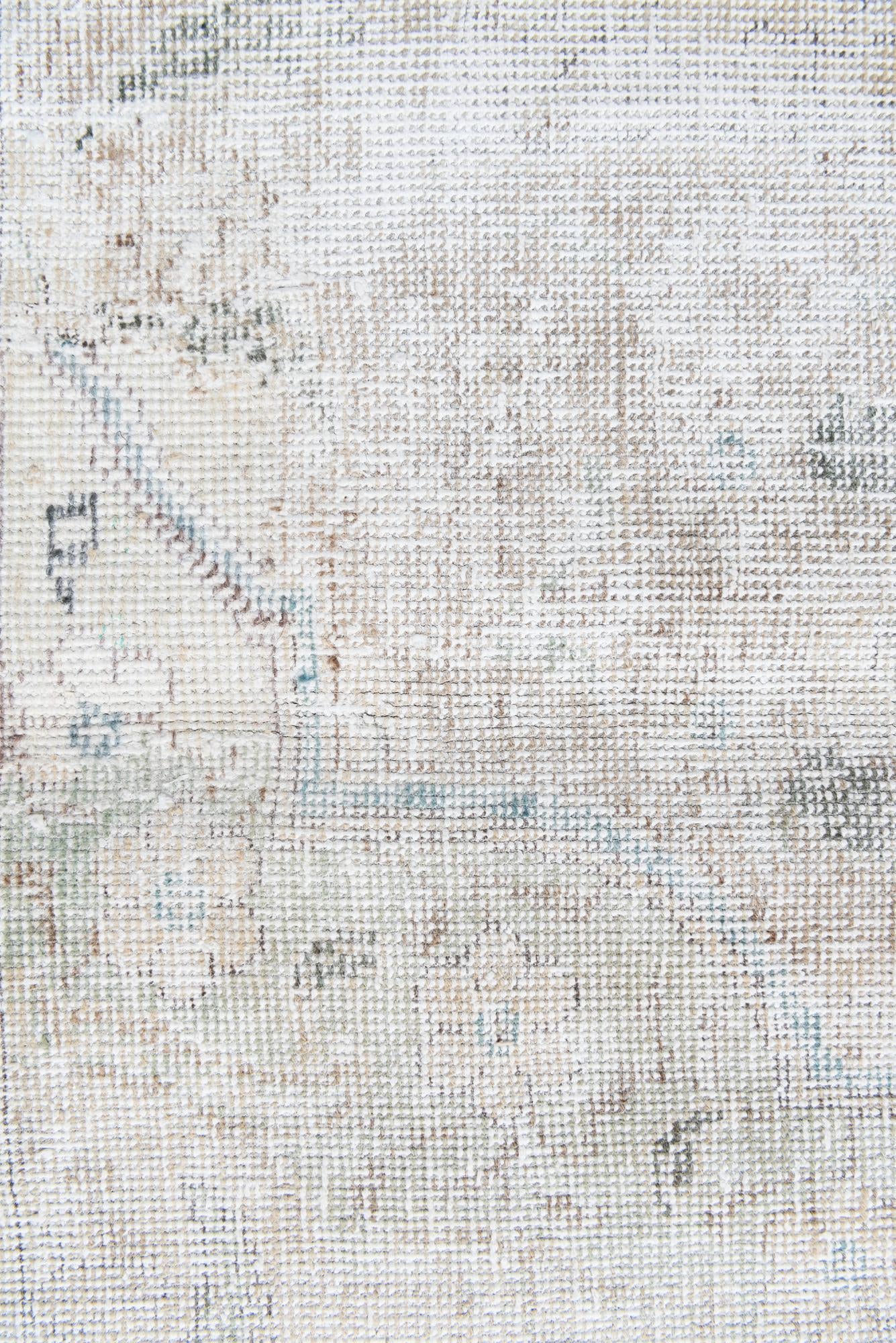 7' 5 x 10' 6 Hand Knotted Ultra Vintage Persian Wool Rug