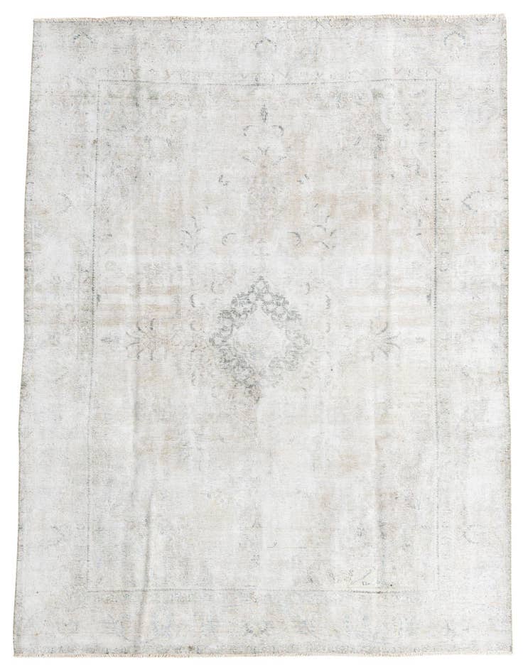 Detail image of 7' 5 x 10' 6 Hand Knotted Ultra Vintage Persian Wool Rug