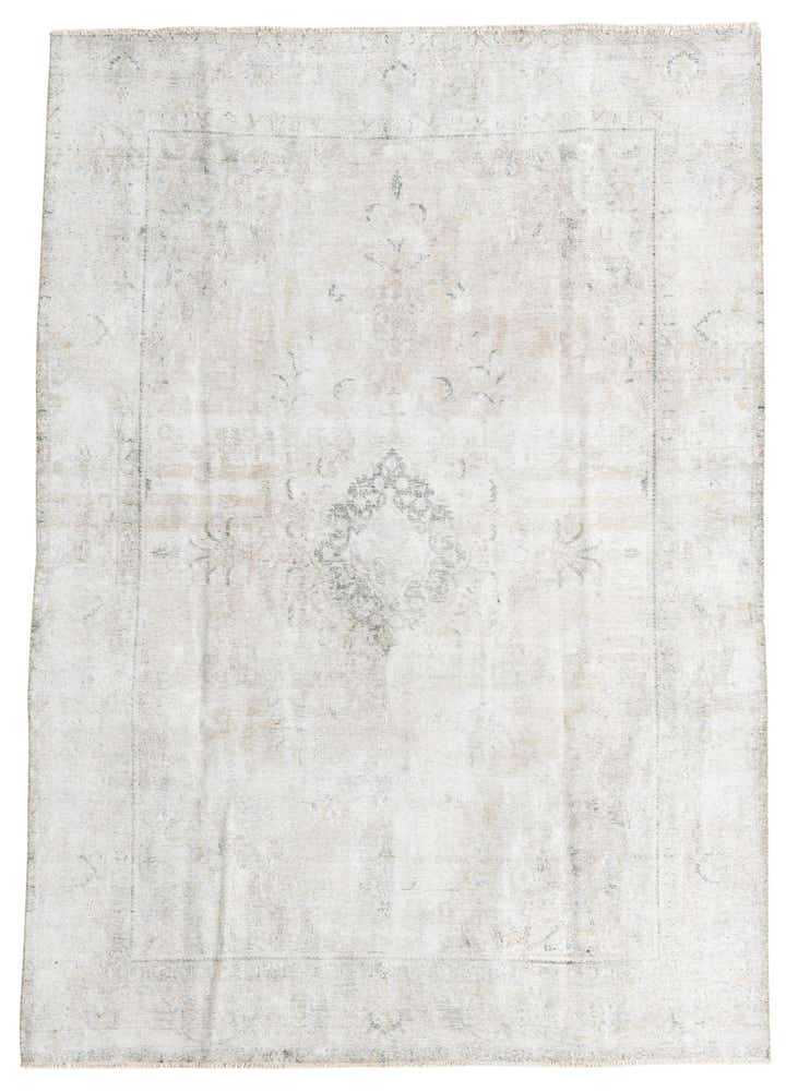 7' 5 x 10' 6 Hand Knotted Ultra Vintage Persian Wool Rug