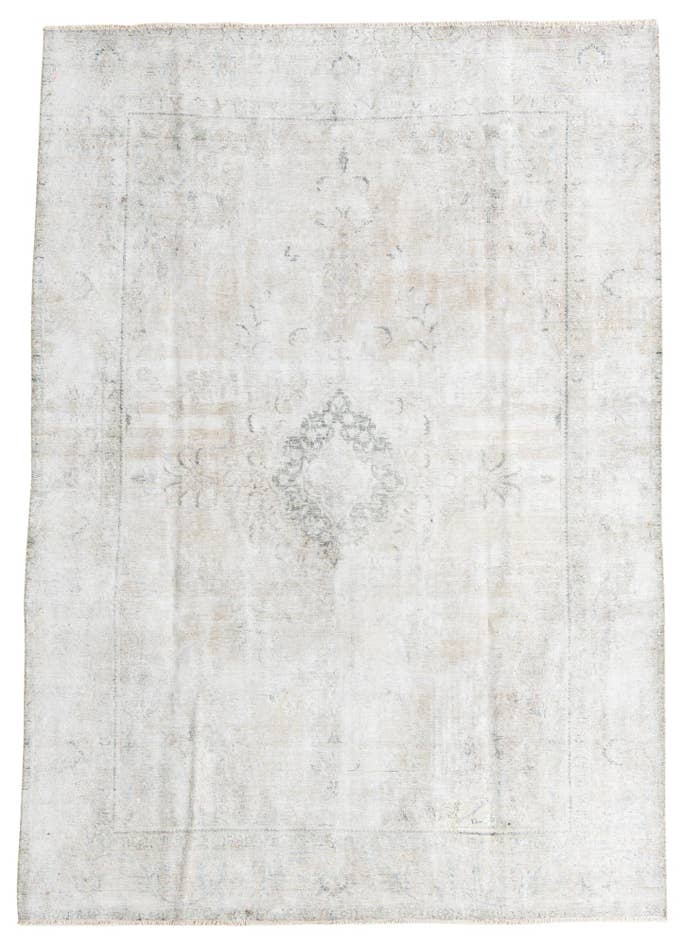 Detail image of 7' 5 x 10' 6 Hand Knotted Ultra Vintage Persian Wool Rug