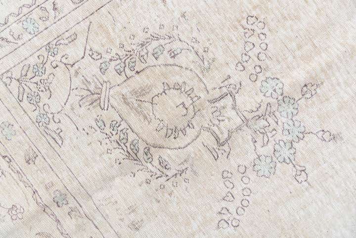 9' 3 x 12' 1 Hand Knotted Ultra Vintage Persian Wool Rug