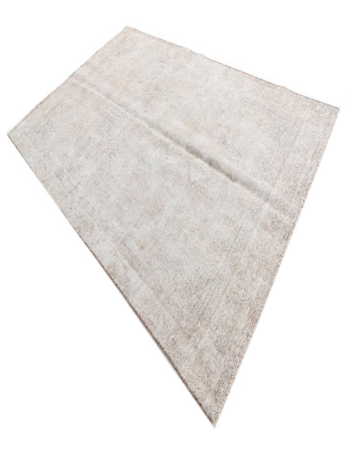 Detail image of 5' 9 x 9' 4  Hand Knotted Ultra Vintage Persian Wool Rug