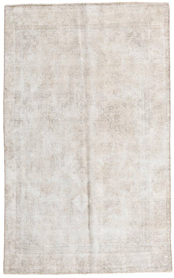 Detail image of 5' 9 x 9' 4 Hand Knotted Ultra Vintage Persian Wool Rug