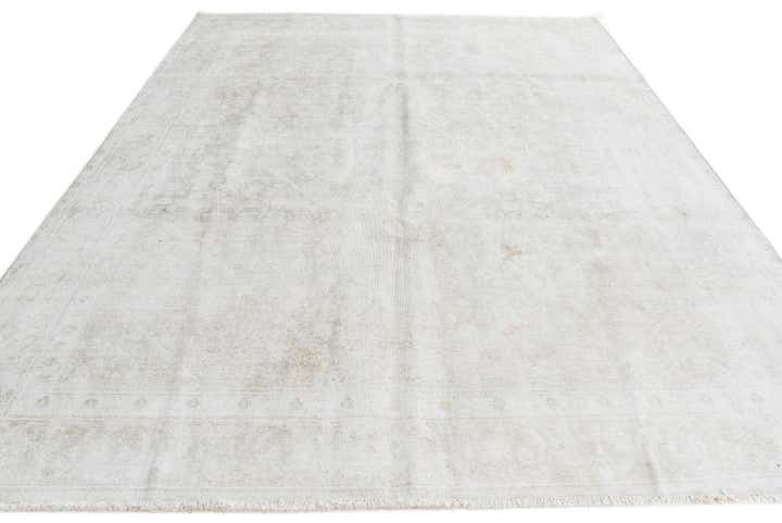 7' 7 x 10' 7 Hand Knotted Ultra Vintage Persian Wool Rug