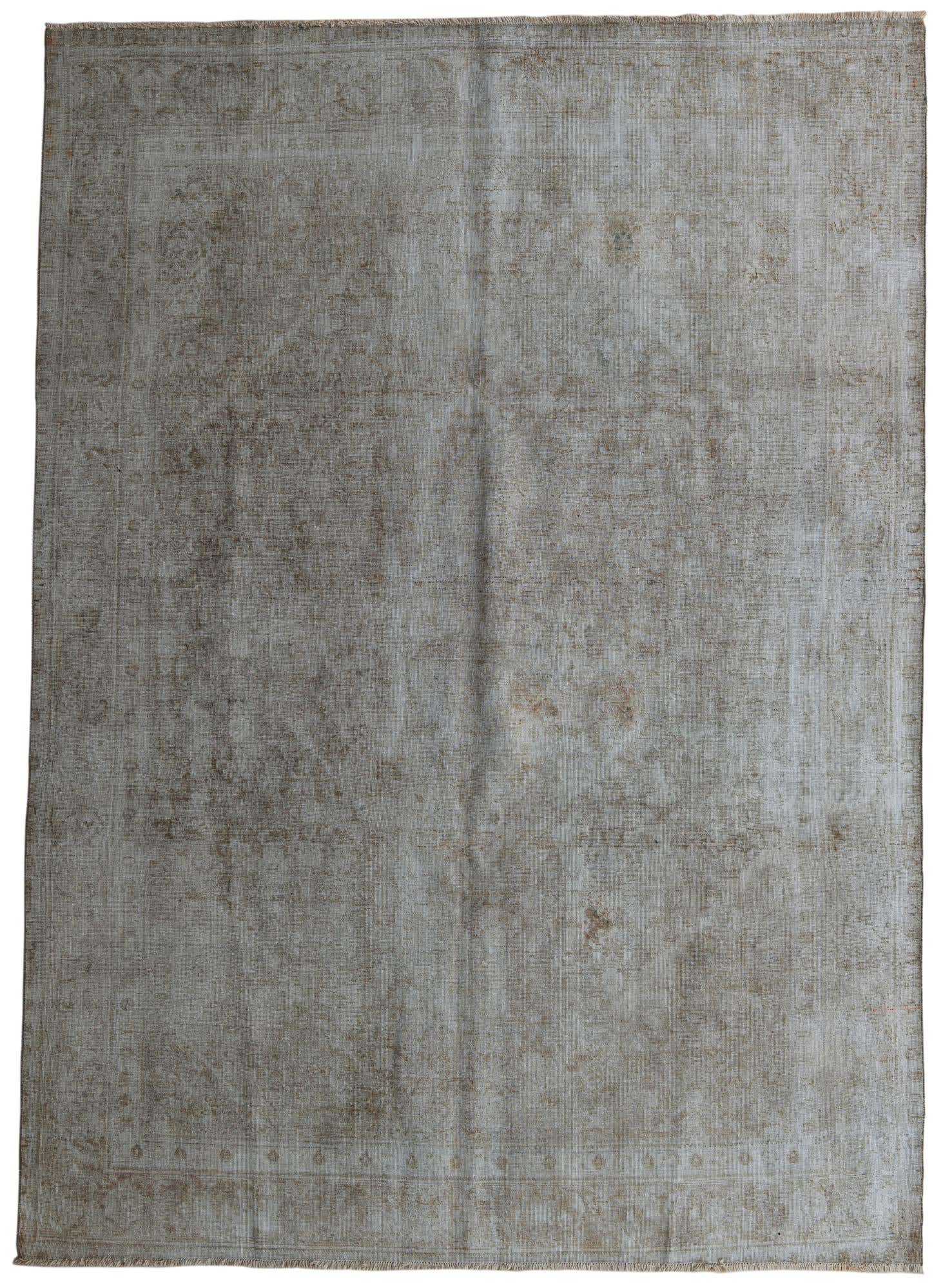 7' 7 x 10' 7 Hand Knotted Ultra Vintage Persian Wool Rug