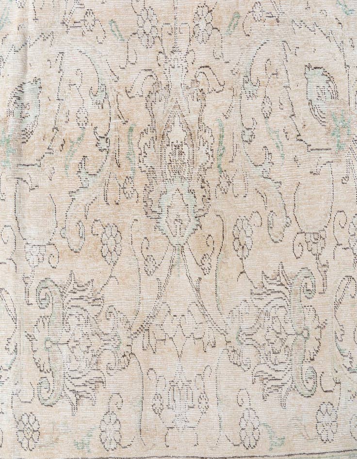 Detail image of 9' 3 x 11' 9  Hand Knotted Ultra Vintage Persian Wool Rug