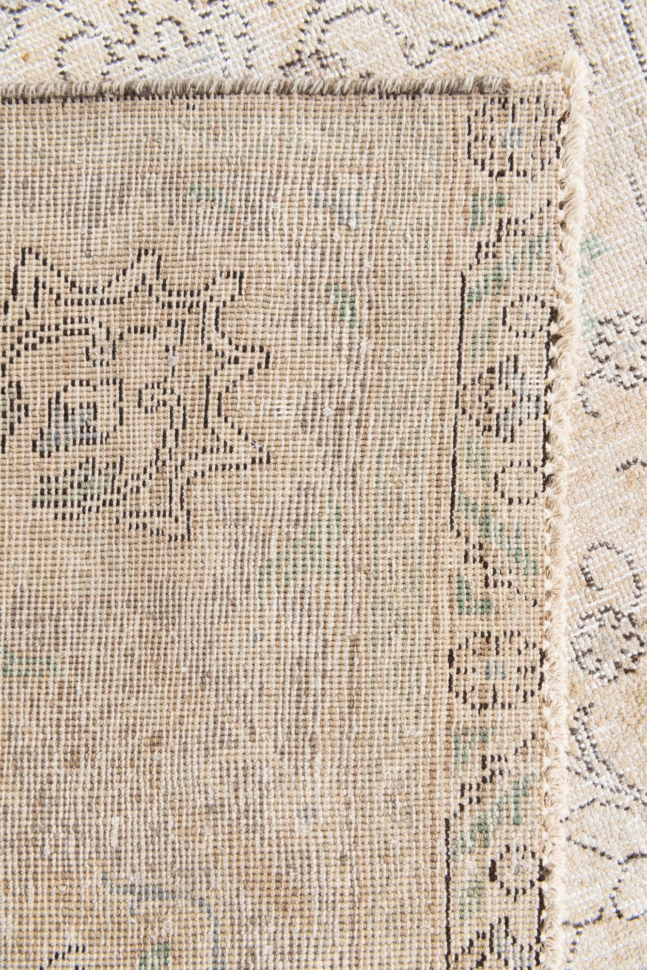 9' 3 x 11' 9 Hand Knotted Ultra Vintage Persian Wool Rug