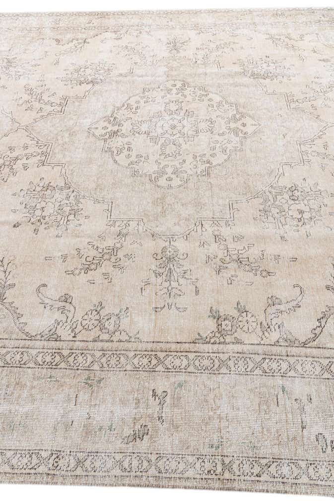 9' 6 x 12' 3 Hand Knotted Ultra Vintage Persian Wool Rug
