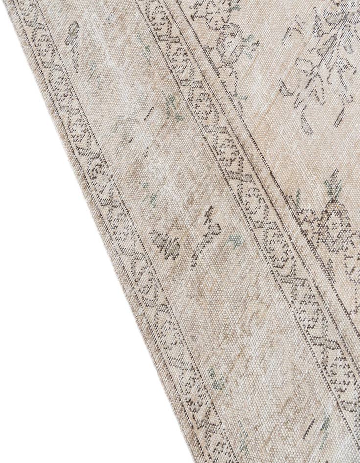 Detail image of 9' 6 x 12' 3  Hand Knotted Ultra Vintage Persian Wool Rug