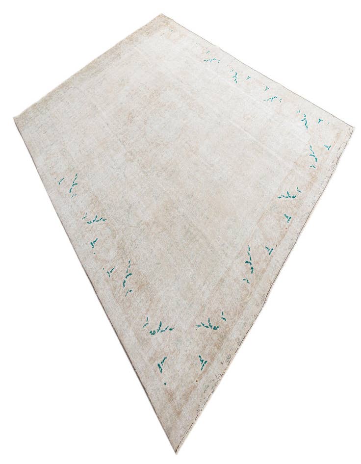 Detail image of 9' 8 x 12' 1  Hand Knotted Ultra Vintage Persian Wool Rug