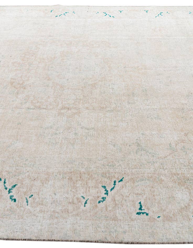 Detail image of 9' 8 x 12' 1  Hand Knotted Ultra Vintage Persian Wool Rug
