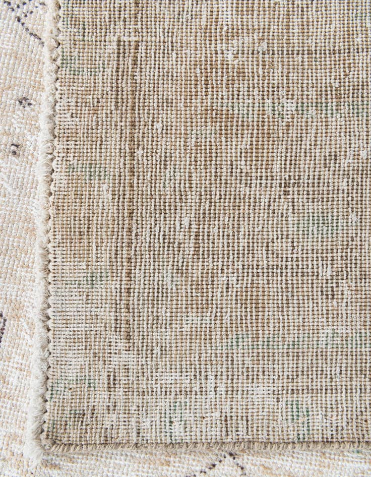Detail image of 9' 7 x 12' 9  Hand Knotted Ultra Vintage Persian Wool Rug