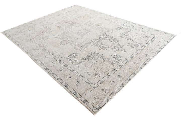 9' 8 x 12' 8 Hand Knotted Ultra Vintage Persian Wool Rug